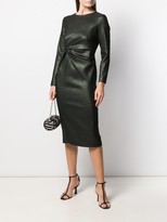 Thumbnail for your product : P.A.R.O.S.H. Ruched-Detail Midi Dress