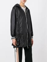 Thumbnail for your product : Twin-Set zipped raincoat - women - Polyamide - 48