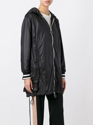 Twin-Set zipped raincoat - women - Polyamide - 48