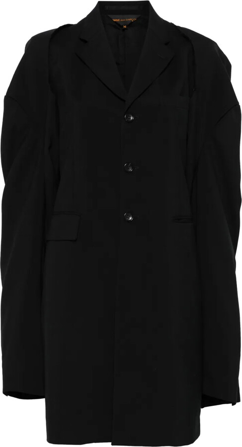 Comme des Garcons Detachable-Sleeves Coat