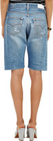 Thumbnail for your product : RE/DONE Women's Distressed Denim Walking Shorts
