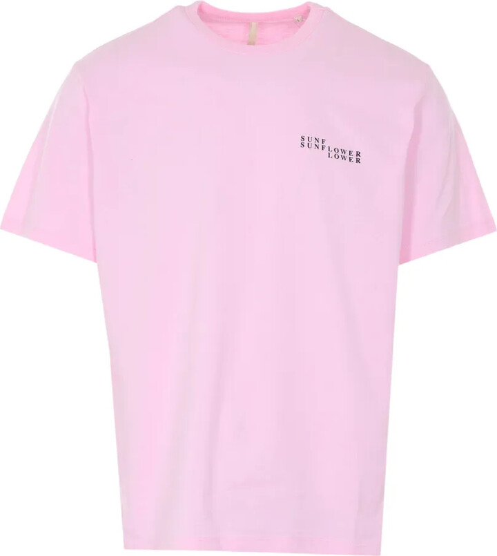 Sunflower crewneck print logo T-shirt