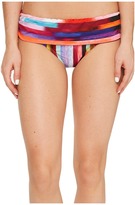 Thumbnail for your product : Athena Kaliedostripe Lani Banded Bikini Bottom Women's Swimwear