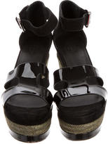 Thumbnail for your product : Hermes Suede Platform Sandals