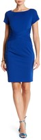 Thumbnail for your product : Ellen Tracy Ponte Career Dress