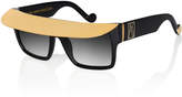 Thumbnail for your product : Karlsson Anna-Karin Shady Metal-Brow Square Sunglasses, Black