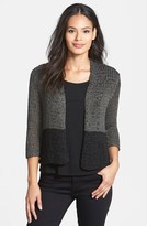 Thumbnail for your product : Eileen Fisher Twist Knit Colorblock Cardigan