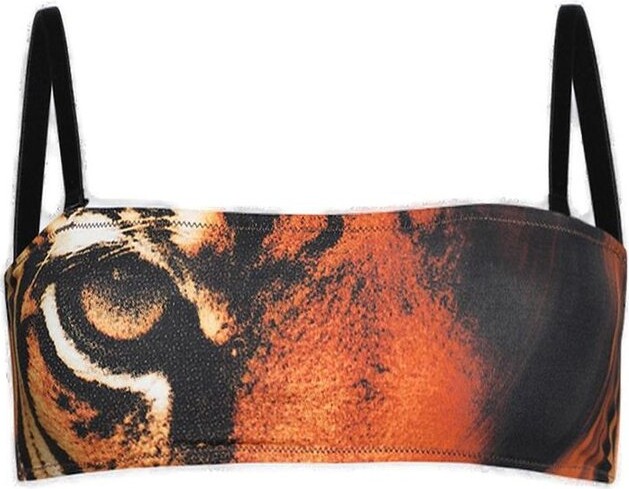 SKIMS X Roberto Cavalli Micro Bandeau Bikini Top
