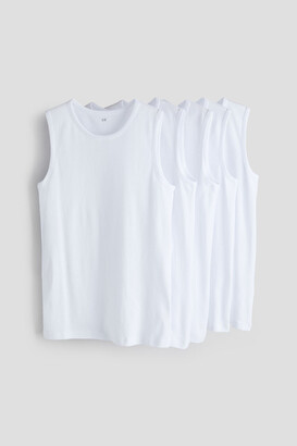 H&M 5-Pack Cotton Vest Tops
