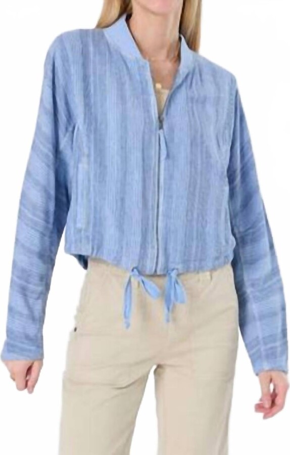 Marrakech Florence Stripe Jacket In Blue