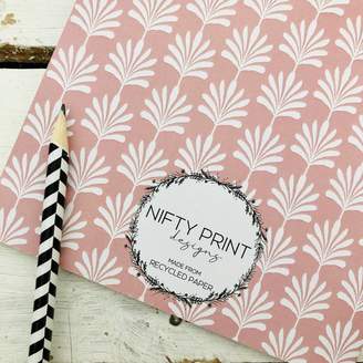Equipment Nifty Print Designs A5 Recycled Gin Notebook