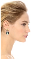 Thumbnail for your product : Alexis Bittar Crystal Pave Baguette Hand Stenciled Dangle Earrings