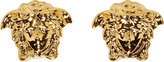 Thumbnail for your product : Versace Gold Medusa Stud Earrings