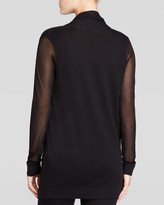 Thumbnail for your product : Vince Camuto Sheer Sleeve Cardigan