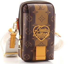 Louis Vuitton Nigo Flap Double Phone Pouch Limited Edition Stripes Monogram  Canvas - ShopStyle Clutches