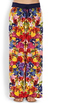 Thumbnail for your product : Forever 21 Contemporary Floral Fiesta Woven Pants