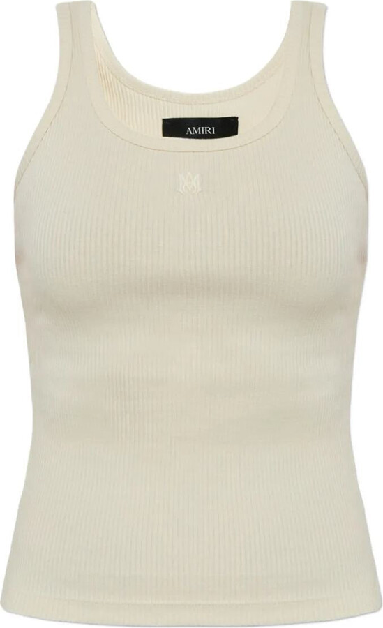 Amiri Ribbed Sleeveless Tank Top