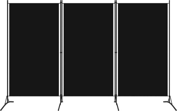 AGHANA DIGITALS AghanaDigitals3-PanelFoldableFabricRoomDividerBlack102.4\