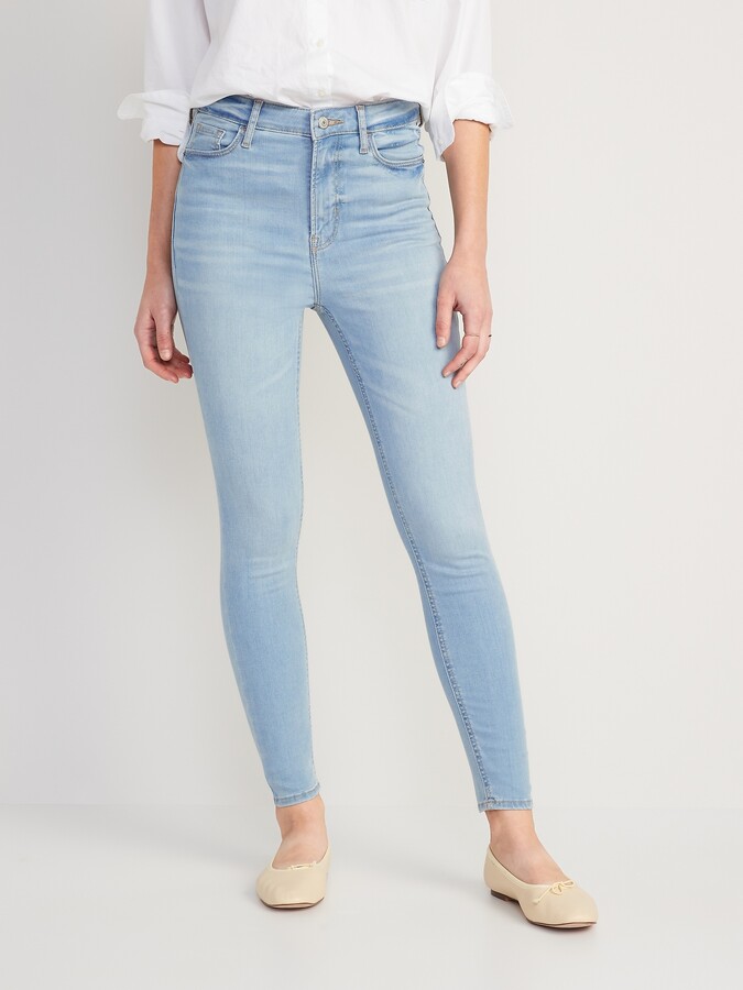 Old Navy FitsYou 3-Sizes-in-1 Extra High-Waisted Rockstar Super-Skinny Jeans  for Women - ShopStyle