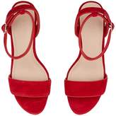 Thumbnail for your product : Sandro Suede Nina Sandals 100