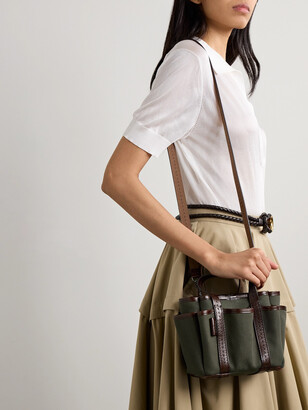 ＊MAX MARA＊ Giardiniera Mini Tote Bag Max Mara Mini Giardiniera Tote Bag | Brown | FARFETCH CA