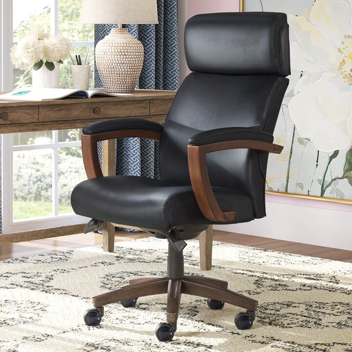 LaZBoy Modern Greyson Executive Office Chair, Ergonomic HighBack