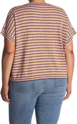 Madewell Stripe Paulson Sweater T-Shirt