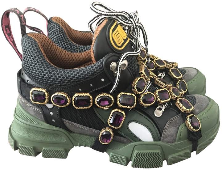 gucci green flashtrek