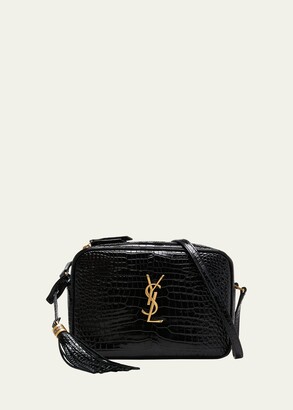 Saint Laurent YSL King Palm Suede Monogram Black Crossbody Bag 585541 – ZAK  BAGS ©️