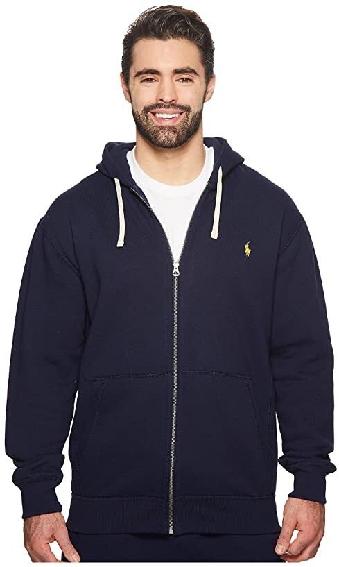 polo ralph lauren men's full zip hoodie