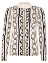 Thumbnail for your product : Next Womens River Island Cream Chain Print Skirt