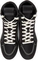 Thumbnail for your product : Rhude Black Nylon V1 Hi Sneakers