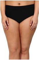Thumbnail for your product : Magicsuit Solid Jersey Brief w/ Shirring (Black) - Apparel