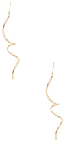 Thumbnail for your product : Candela 14K Yellow Gold Spiral Drop Earrings