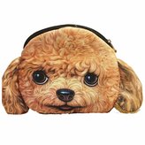 Thumbnail for your product : GOOTRADES Lovely Dog Face Print Coin ag Wallet Girl Change Pocket Purse Handag Pouch