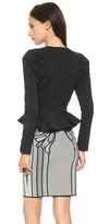 Thumbnail for your product : ALICE by Temperley Stretch Tailoring Peplum Jacket