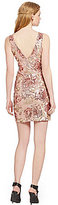 Thumbnail for your product : Gianni Bini Floral Sequined Dress