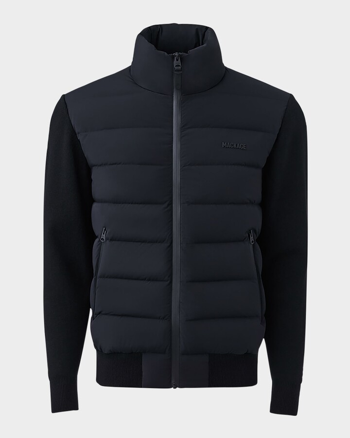Mackage Men's Haney-City Hybrid Light Down Jacket