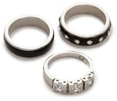Thumbnail for your product : Adia Kibur Triple Stack Ring Set