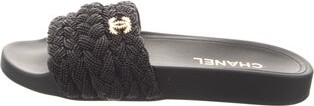 Chanel 2020 Interlocking CC Logo Slides