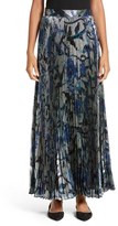 Thumbnail for your product : Christopher Kane Women's Pleated Lame Maxi Skirt