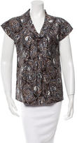 Thumbnail for your product : Tibi Silk Printed Top