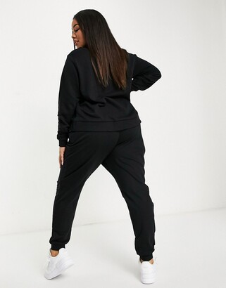 ASOS DESIGN tracksuit ultimate oversized hoodie / sweatpants in black -  ShopStyle Activewear Pants