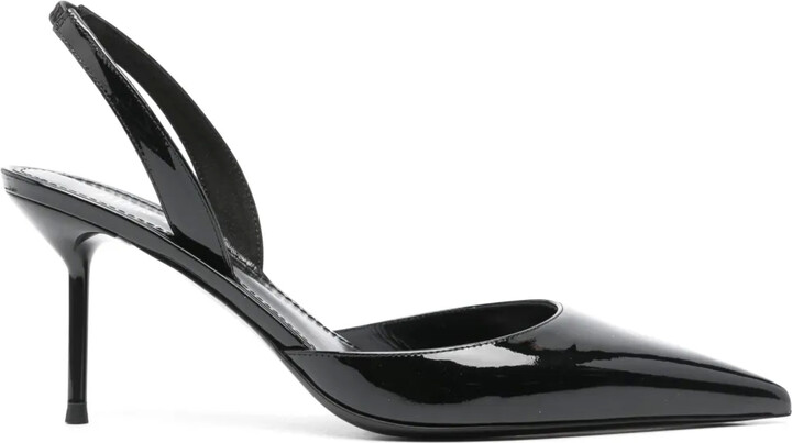 Paris Texas 70mm Lidia slingback pumps