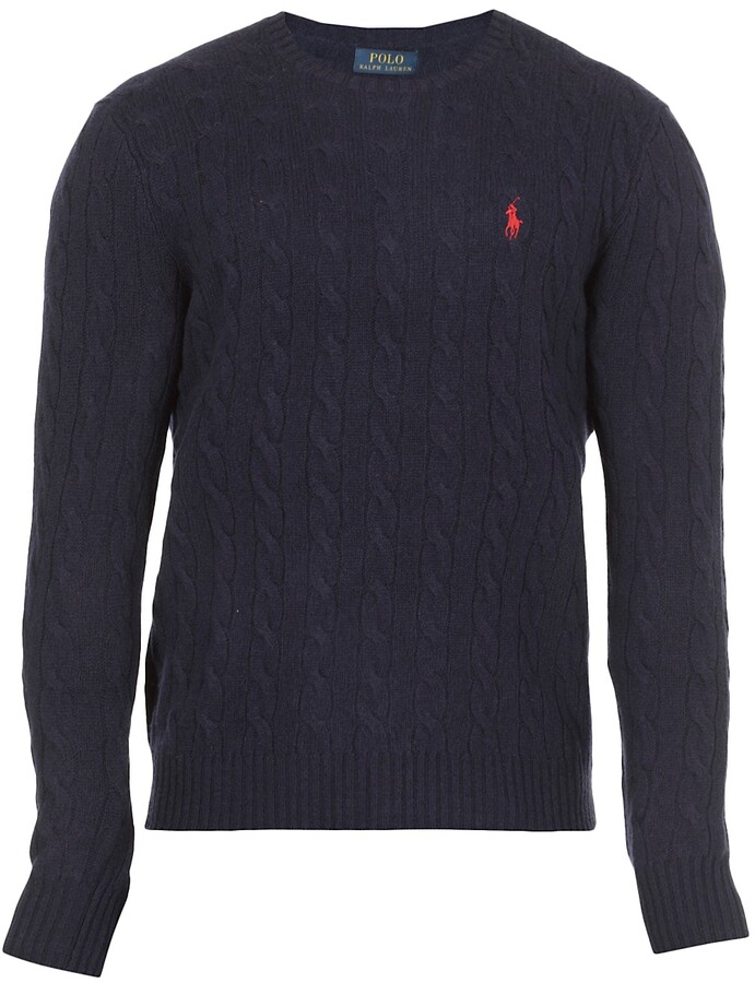 ralph lauren sweater blue