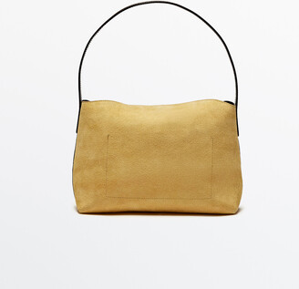 Massimo Dutti New 90S Split Suede Shoulder Bag - ShopStyle