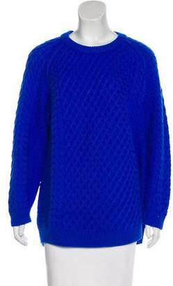 Chinti and Parker Cable Knit Wool Sweater