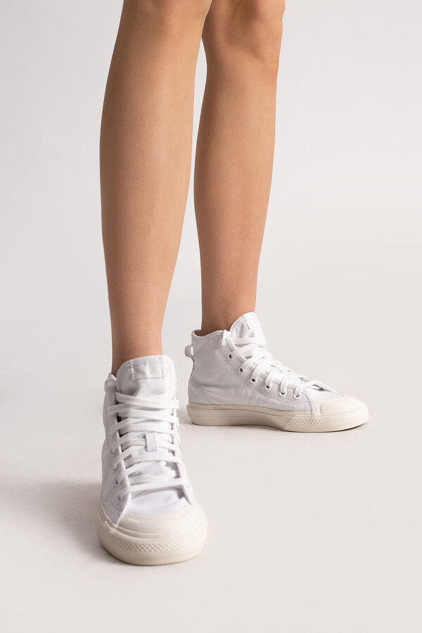 Openbaren Kers zuur adidas 'Nizza Hi RF' High-top Sneakers Women's White - ShopStyle