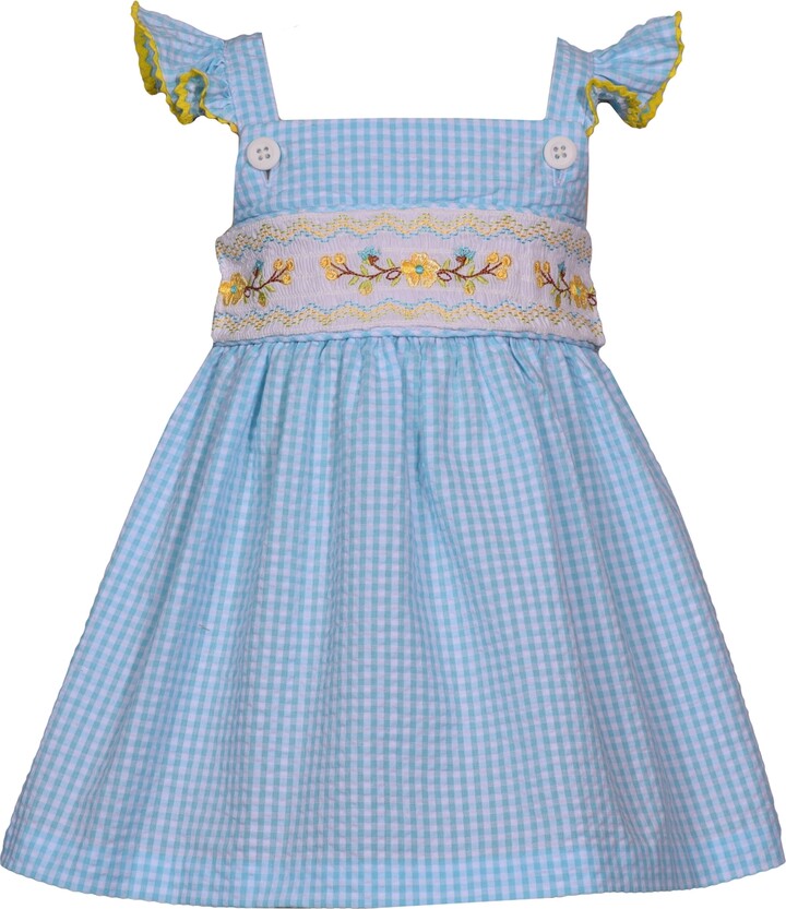 Bonnie Baby Baby Girls Seersucker Dress