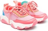 Thumbnail for your product : Billieblush Panelled Low-Top Sneakers